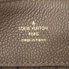 Bolso de mano Louis Vuitton modelo mediano en cuero monogram huella y ante marrón - Detail D4 thumbnail