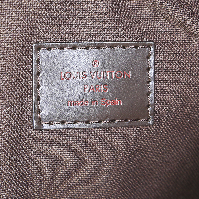 Louis Vuitton shoulder bag in brown damier canvas - Detail D3