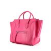 Celine Phantom handbag in fushia pink leather - 00pp thumbnail