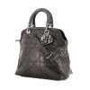 Bolso de mano Dior Granville en cuero cannage negro - 00pp thumbnail