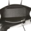Hermes Drag handbag in black box leather - Detail D2 thumbnail