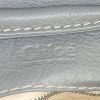 Sac à main Chloé Paddington en cuir grainé gris - Detail D3 thumbnail