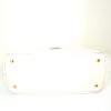 Prada Galleria handbag in white leather saffiano - Detail D4 thumbnail