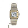 Reloj Cartier Santos de oro y acero Circa  1990 - 360 thumbnail