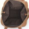 Yves Saint Laurent Easy large model handbag in brown grained leather - Detail D2 thumbnail