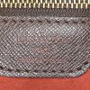 Sac cabas Louis Vuitton petit Bucket en toile damier et cuir marron - Detail D3 thumbnail