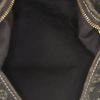 Louis Vuitton Manon small model handbag in ebene and beige monogram canvas - Detail D2 thumbnail