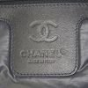 Chanel Coco Cocoon handbag in grey canvas and grey leather - Detail D3 thumbnail