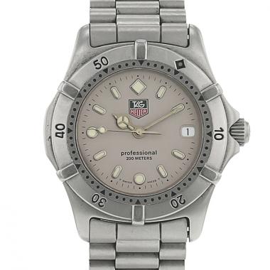 Orologio TAG Heuer in acciaio Circa  1990