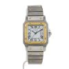 Cartier watch in stainless steel and yellow gold - 360 thumbnail