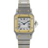 Reloj Cartier Santos de oro y acero Circa  2000 - 00pp thumbnail
