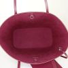 Shopping bag Louis Vuitton Neverfull modello medio in pelle Epi rosa fucsia - Detail D2 thumbnail