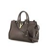 Saint Laurent Chyc handbag in grey grained leather - 00pp thumbnail