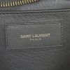 Bolso de mano Saint Laurent Chyc en cuero granulado gris - Detail D4 thumbnail