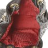 Shopping bag Dior Drawstring in pelle cannage nera - Detail D2 thumbnail