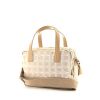Chanel Petit Shopping handbag in beige monogram canvas - 00pp thumbnail
