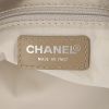 Chanel Petit Shopping handbag in beige monogram canvas - Detail D4 thumbnail
