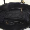 Prada handbag in black grained leather - Detail D3 thumbnail