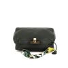 Hermes Kelly 32 cm handbag in green togo leather - 360 Front thumbnail