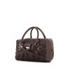 Salvatore Ferragamo small model shoulder bag in brown grained leather - 00pp thumbnail