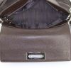 Salvatore Ferragamo Sofia handbag in purple grained leather - Detail D3 thumbnail