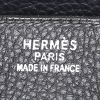 Hermes Birkin 40 cm handbag in dark blue leather taurillon clémence - Detail D3 thumbnail
