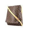 Louis Vuitton Musette Salsa large model shoulder bag in brown monogram canvas and natural leather - 00pp thumbnail