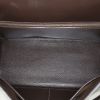 Hermes Kelly 28 cm handbag in dark brown box leather - Detail D3 thumbnail