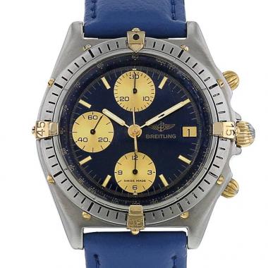 Breitling Chronomat watch in stainless steel and gold plated Ref:  81950 Circa  1990