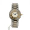 Reloj Cartier Must 21 de acero y oro chapado - 360 thumbnail