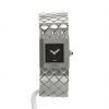 Chanel Matelassé Wristwatch watch in stainless steel - 360 thumbnail
