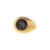 Bulgari Monete ring in yellow gold and silver - 00pp thumbnail