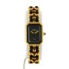 Reloj Chanel Première  talla L de oro chapado Circa 1990 - 360 thumbnail