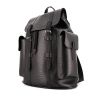 Louis Vuitton Christopher backpack in black epi leather - 00pp thumbnail