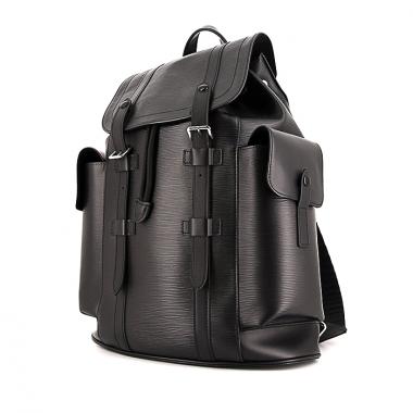 Zaino Louis Vuitton Christopher in pelle Epi nera