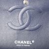 Chanel Timeless handbag in dark blue patent quilted leather - Detail D4 thumbnail