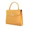 Bolso de mano Louis Vuitton Malesherbes en cuero Epi amarillo - 00pp thumbnail