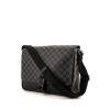 Louis Vuitton Skyline shoulder bag in black damier canvas and black leather - 00pp thumbnail