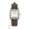 Reloj Hermès Cape Cod Tonneau de acero circa 2010 - 360 thumbnail