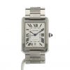 Cartier Tank Solo  large watch in stainless steel Ref:  3800 Circa  2010 - 360 thumbnail