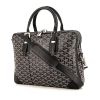 Goyard briefcase in black monogram canvas and black leather - 00pp thumbnail