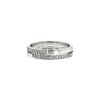 Dinh Van Seventies small model ring in white gold and diamonds - 00pp thumbnail