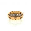 Cartier Love Astro ring in white gold,  pink gold and diamonds - 360 thumbnail
