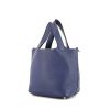 Hermes Picotin medium model handbag in blue togo leather - 00pp thumbnail