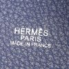 Hermes Picotin medium model handbag in blue togo leather - Detail D3 thumbnail