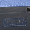 Chanel Boy handbag in blue leather - Detail D4 thumbnail