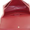 Bolso de mano Chanel Timeless jumbo en cuero granulado acolchado rojo - Detail D3 thumbnail