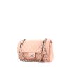 Chanel Timeless handbag in pink quilted leather - 00pp thumbnail