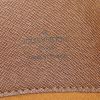 Borsa Louis Vuitton Musette Tango in tela monogram marrone e pelle naturale - Detail D3 thumbnail