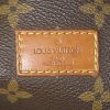 Borsa a tracolla Louis Vuitton Saumur in tela monogram cerata marrone e pelle naturale - Detail D3 thumbnail